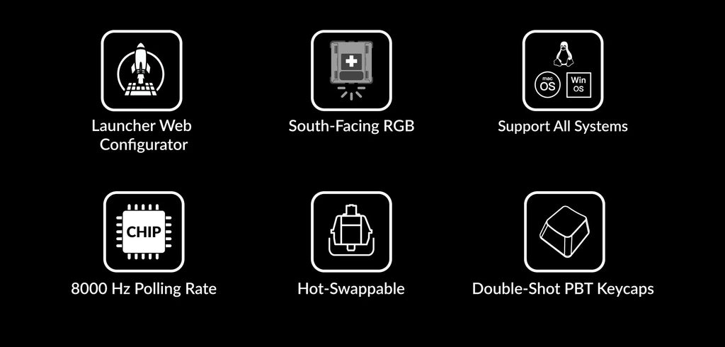 QuanGear C2 Pro Wired Mechanical Keyboard Full Size