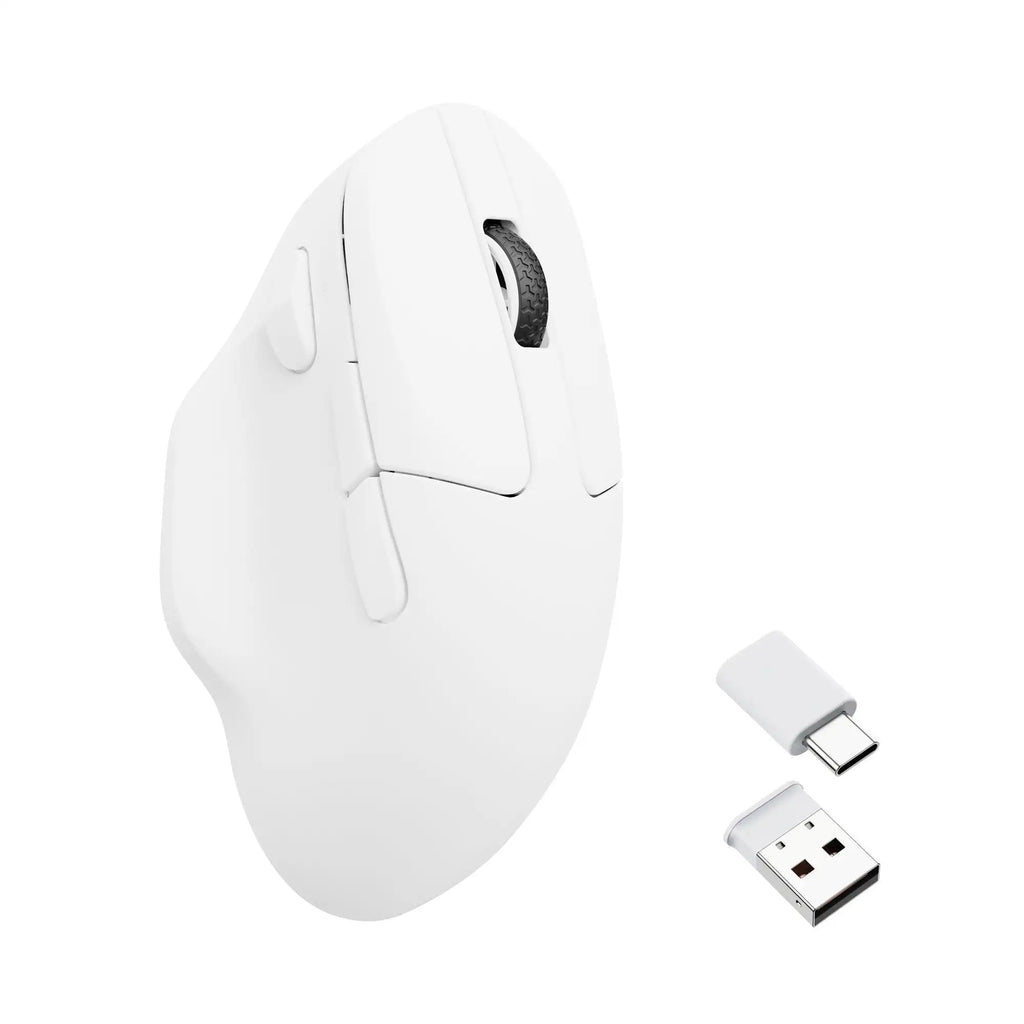 QuanGear M7 Wireless Ergonomic Mouse with 3395 Sensor