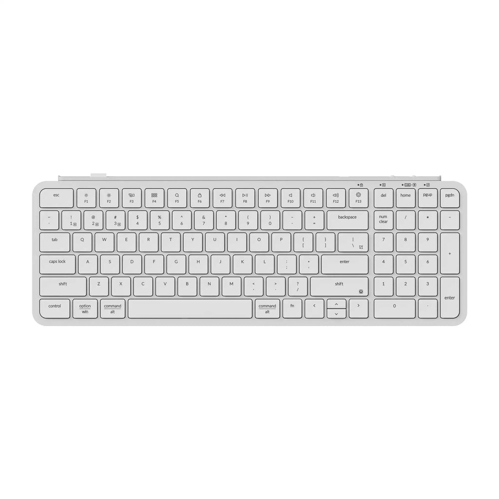 QuanGear B2 Pro Ultra-Slim Wireless Keyboard 98% Layout
