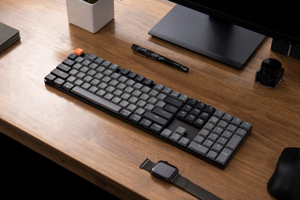 QuanGear K5 V2 Wireless Low Profile RGB Mechanical Keyboard