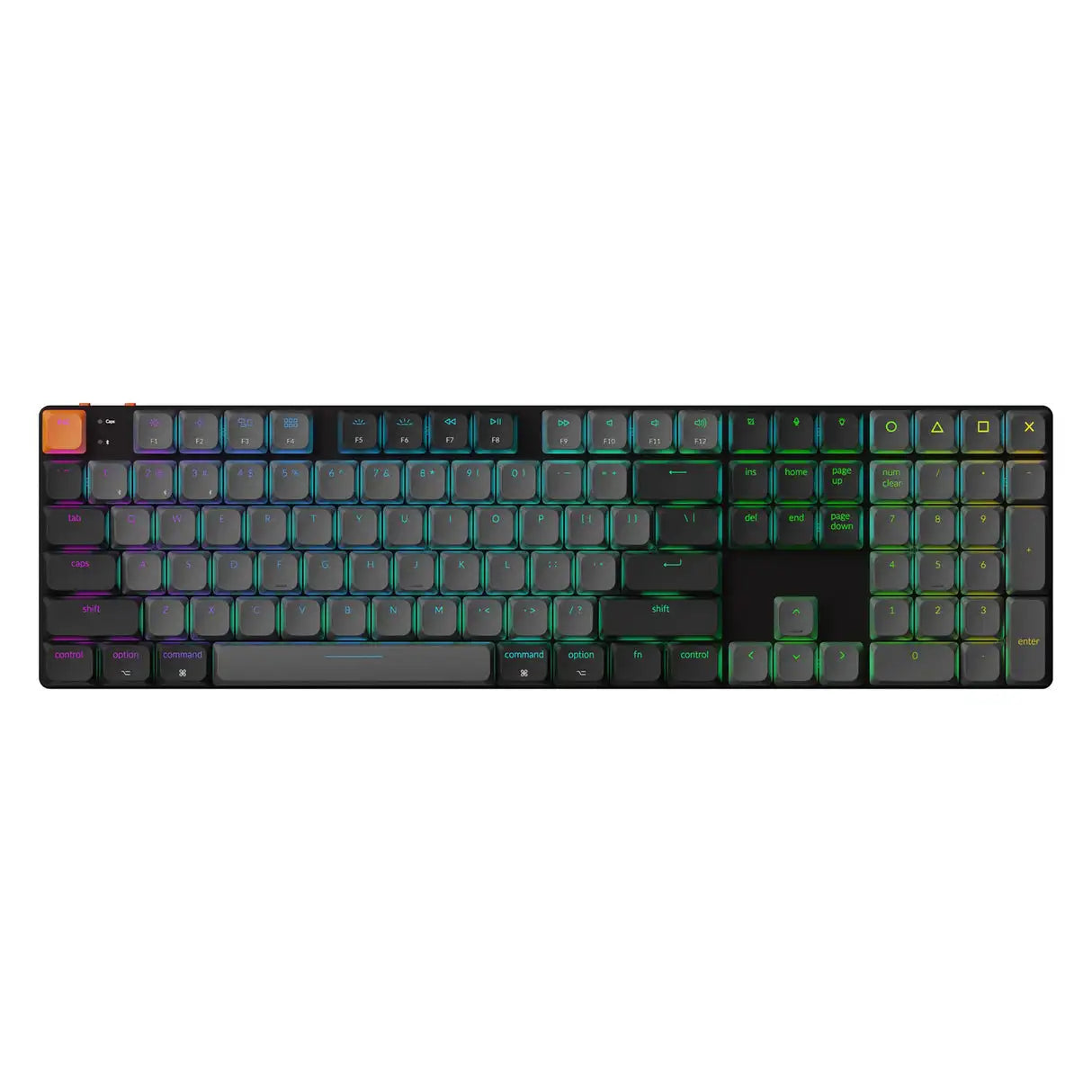 QuanGear K5 V2 Wireless Low Profile RGB Mechanical Keyboard