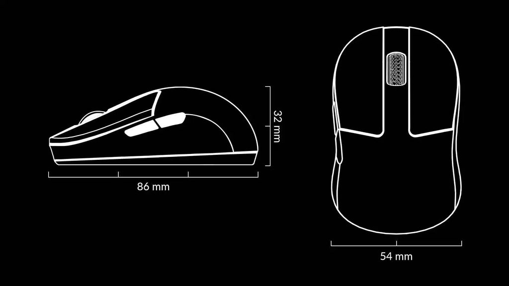 QuanGear M4 Wireless Optical Mouse with 3395 Sensor