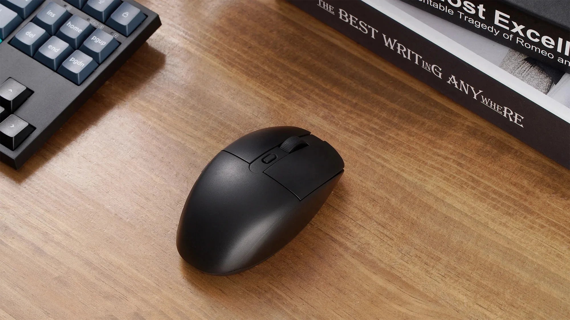 QuanGear BM22 Wireless Silent Mouse with PixArt 3212 Sensor