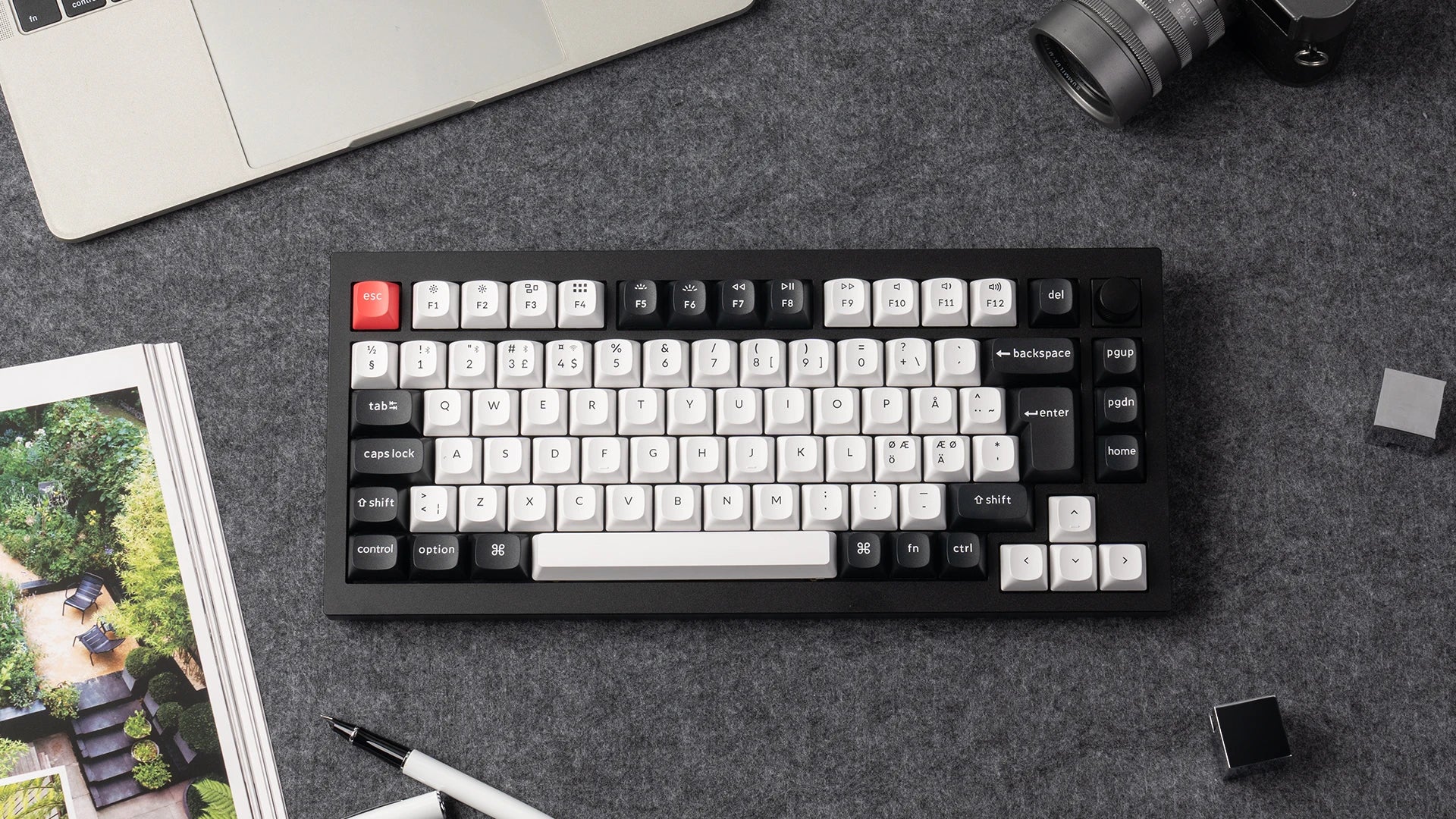QuanGear Q1 HE ISO Wireless Magnetic Switch Keyboard