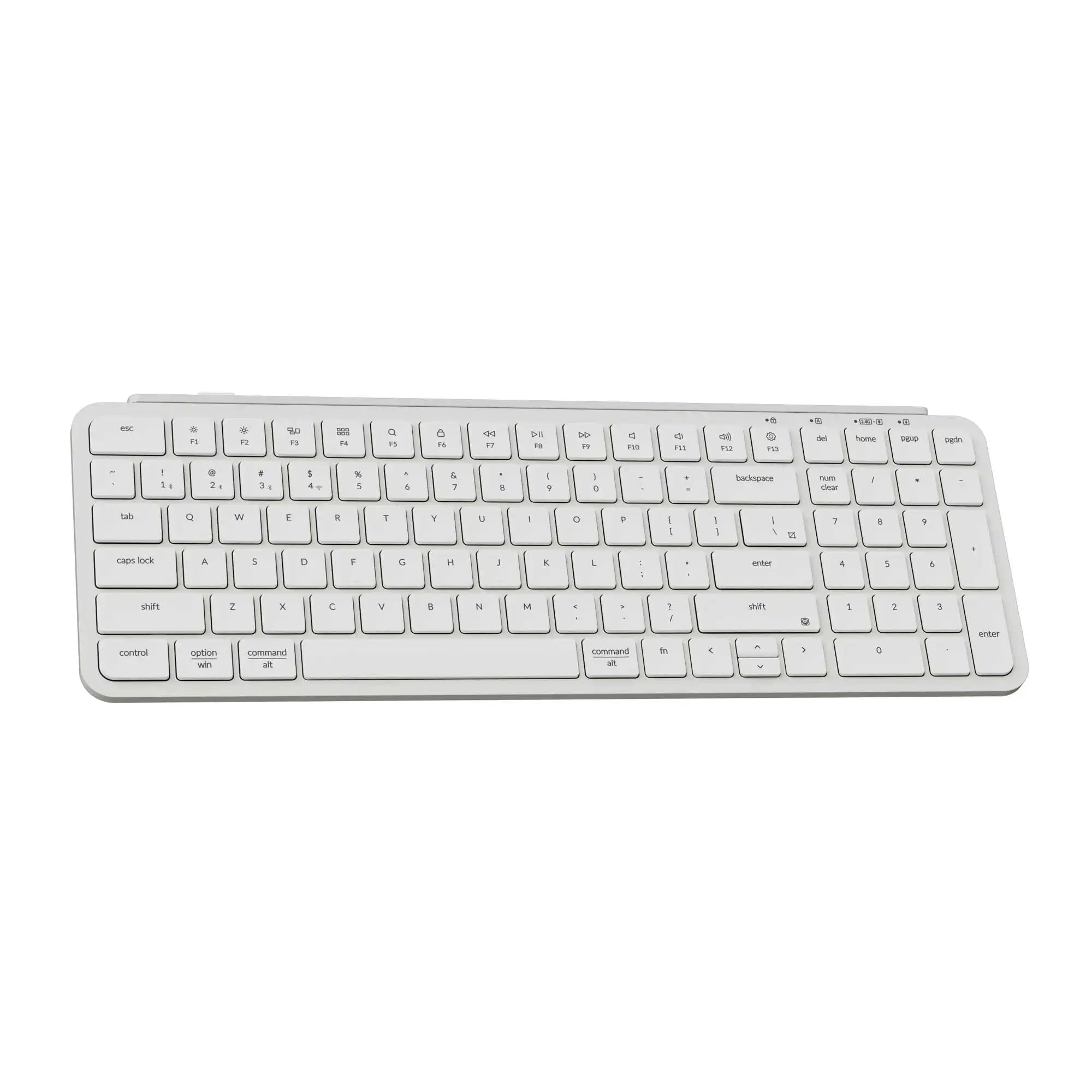 QuanGear B2 Pro Ultra-Slim Wireless Keyboard 98% Layout