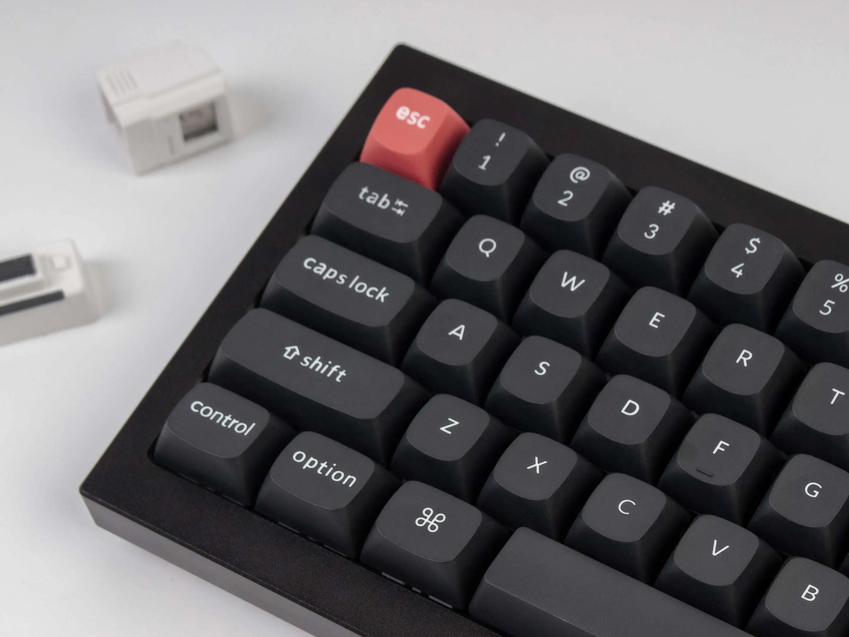 QuanGear Double-Shot PBT Keycap Set for Mechanical Keyboard