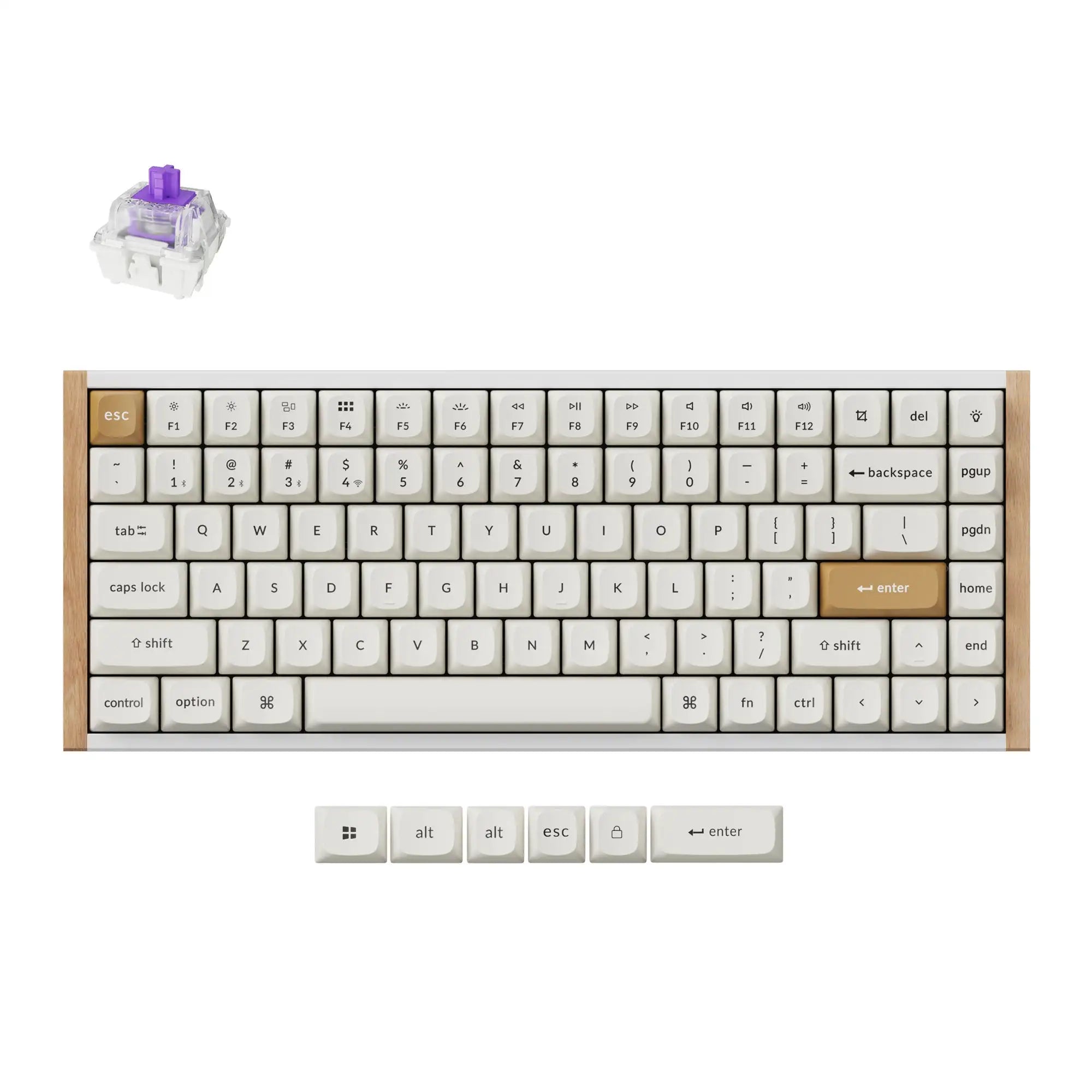 QuanGear K2 HE Wireless Magnetic Switch Keyboard