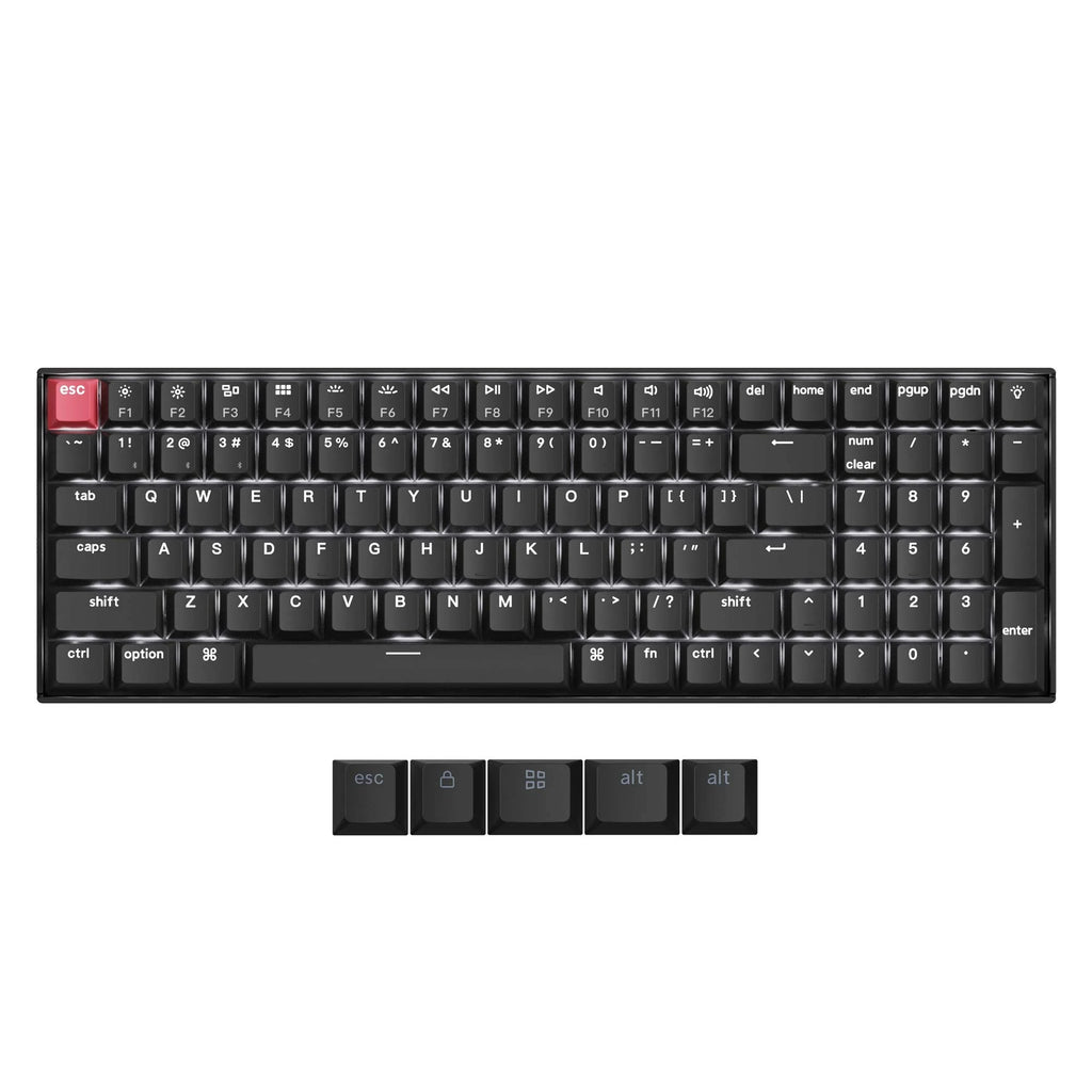 QuanGear K4 V3 Wireless Mechanical Keyboard 96% Layout