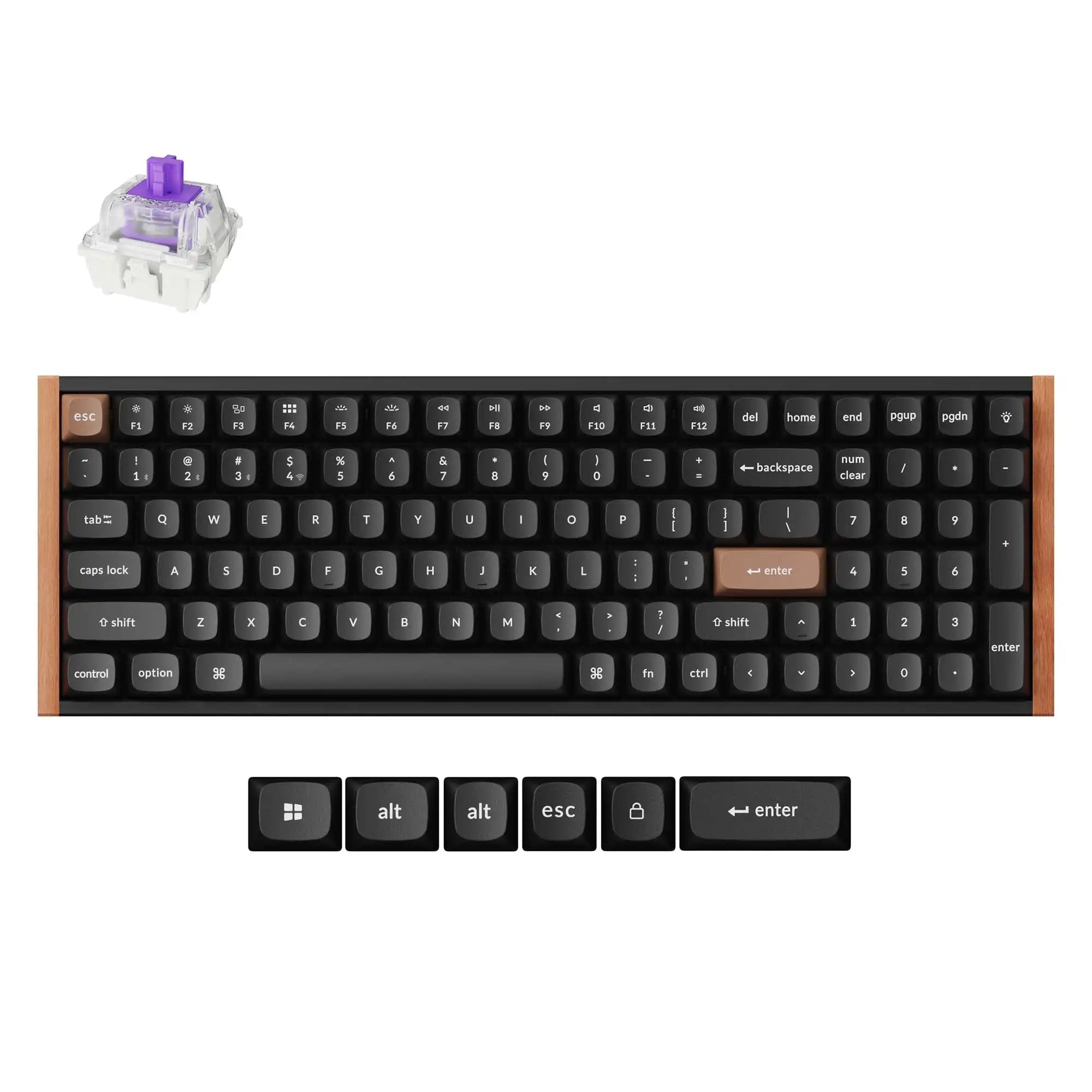 QuanGear K4 HE Wireless Magnetic Switch Keyboard