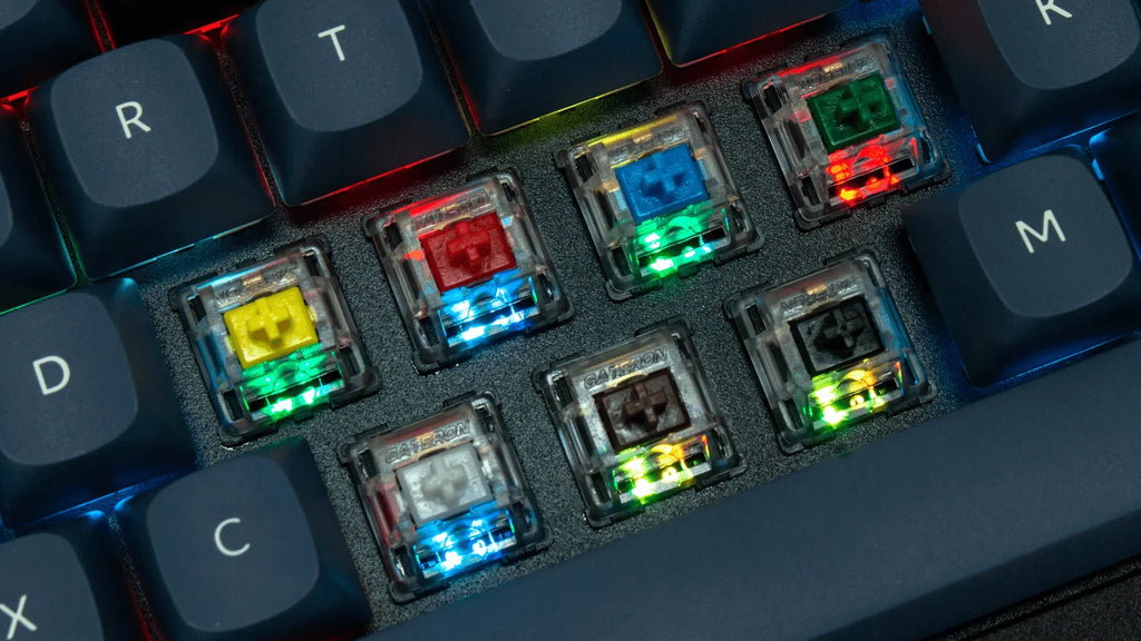 QuanGear Gateron KS-8 Switch 110 Pcs for Mechanical Keyboard