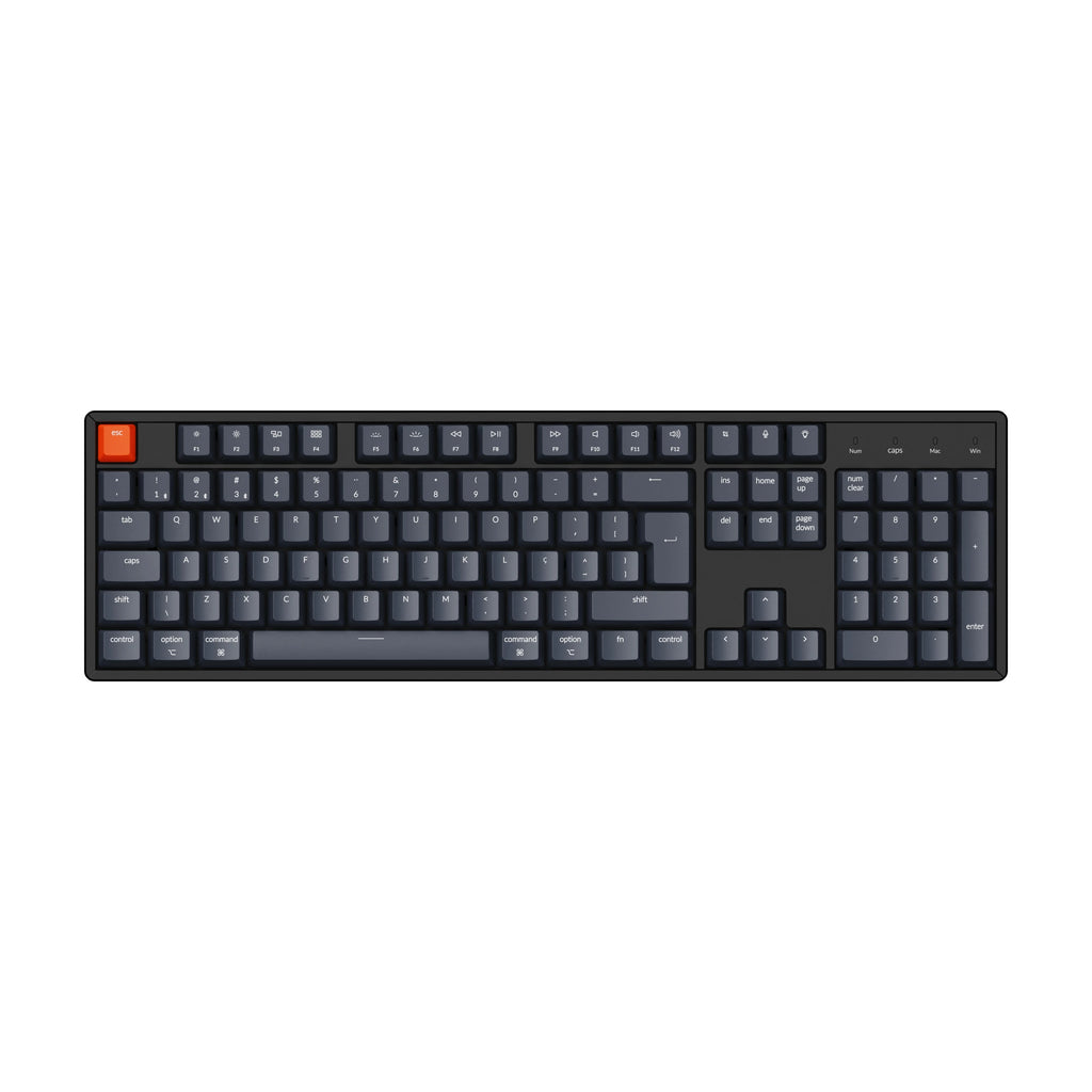 QuanGear PT-BR ABS Keycap Set for Mechanical Keyboard