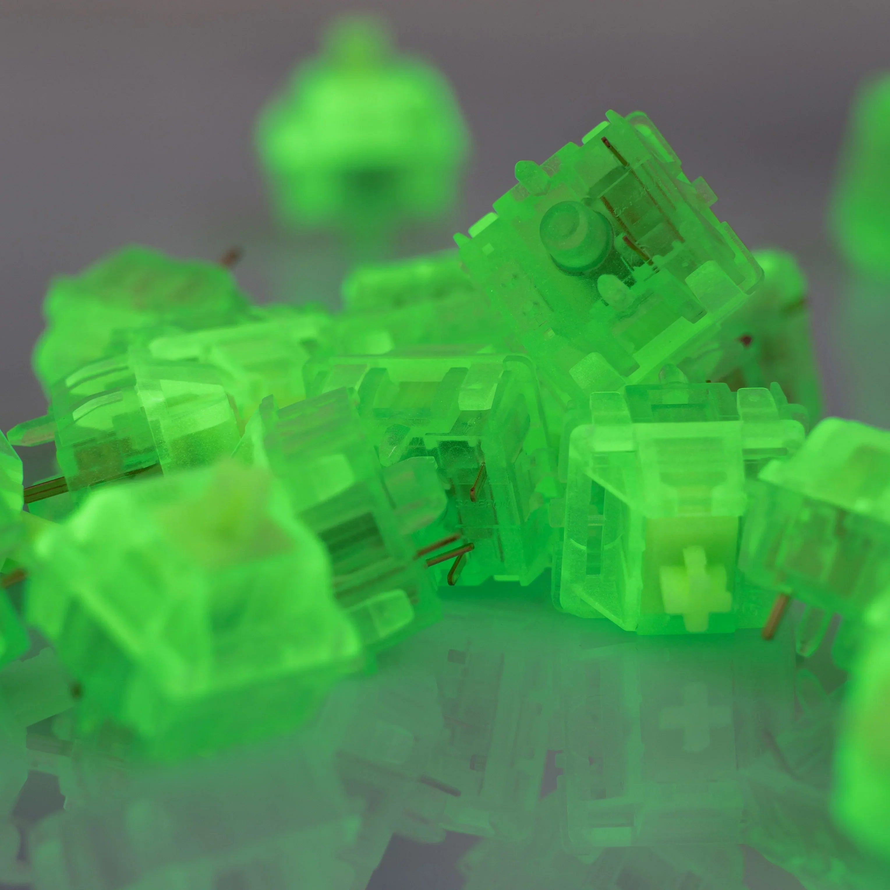 QuanGear Gateron Luciola Linear Switch 110 Pcs for Mechanical Keyboard