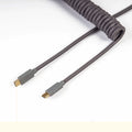 QuanGear Coiled Aviator Cable for Q/V/Low Profile Keyboards