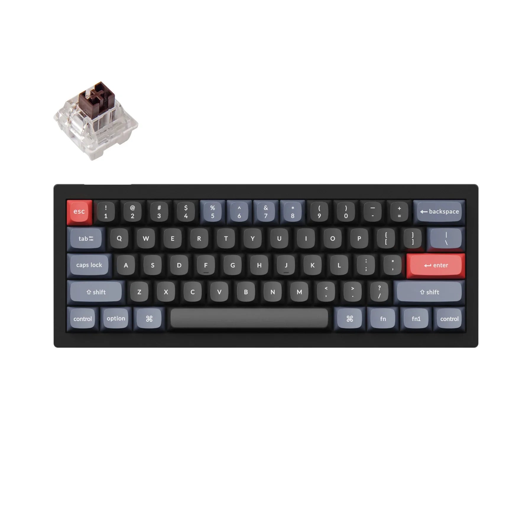 QuanGear V4 Wired Mechanical Keyboard with Type-C Connection