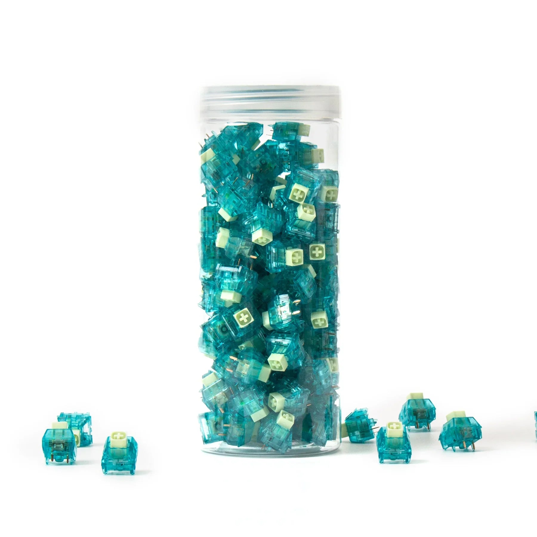 QuanGear Kailh Box Summer Clicky Switch 110 Pcs for Mechanical Keyboard