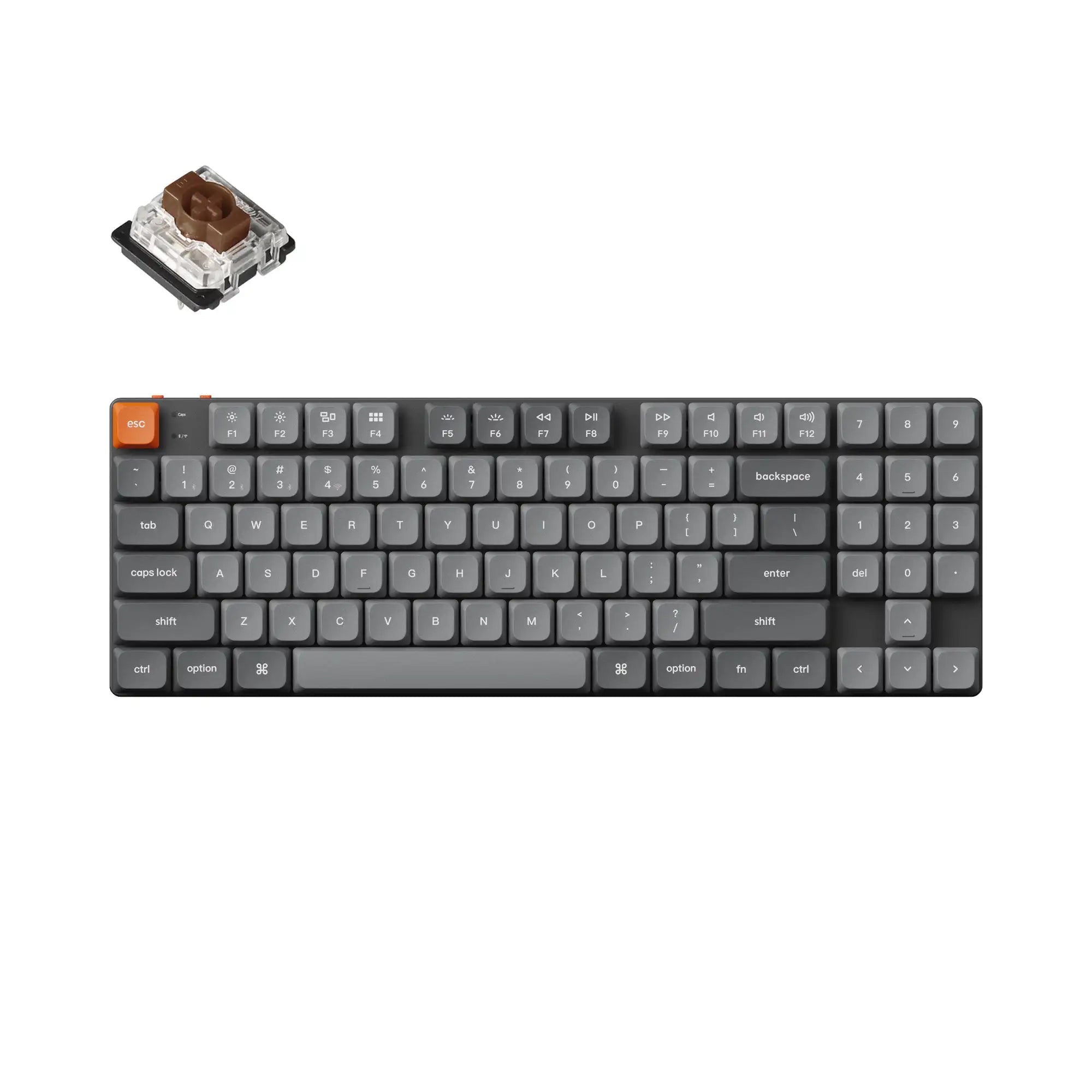 QuanGear K13 Max Wireless Low Profile Mechanical Keyboard