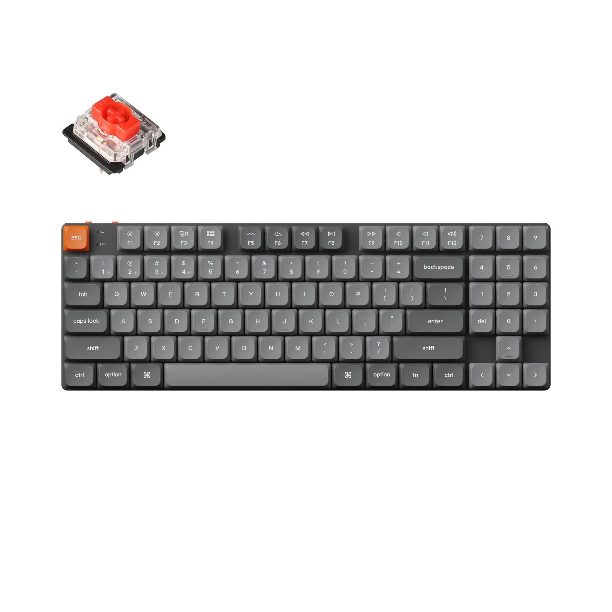 QuanGear K13 Max Wireless Low Profile Mechanical Keyboard