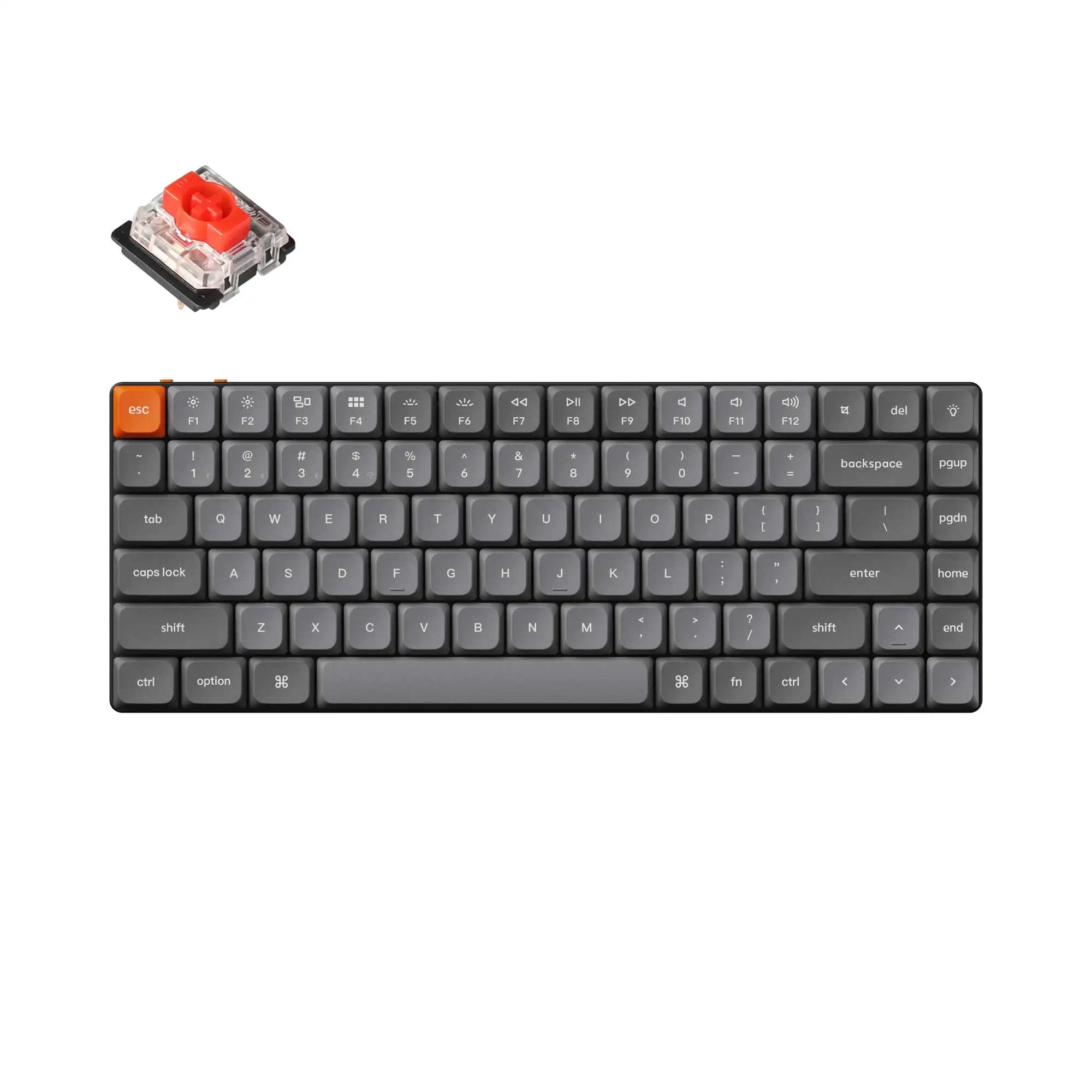 QuanGear K3 Max Wireless Low Profile Mechanical Keyboard