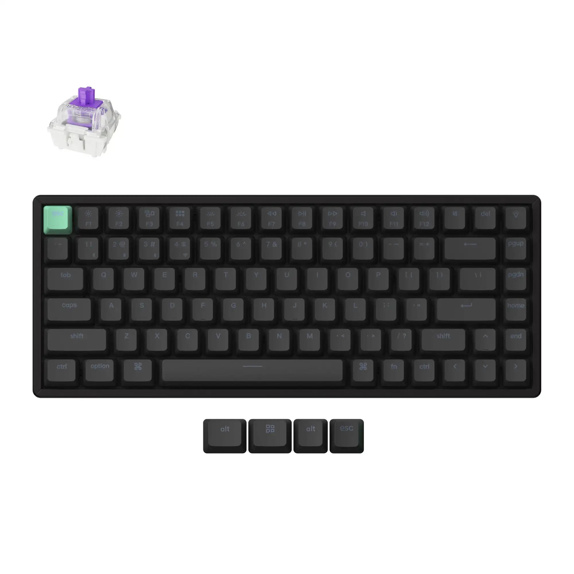 QuanGear K2 HE Wireless Magnetic Switch Keyboard