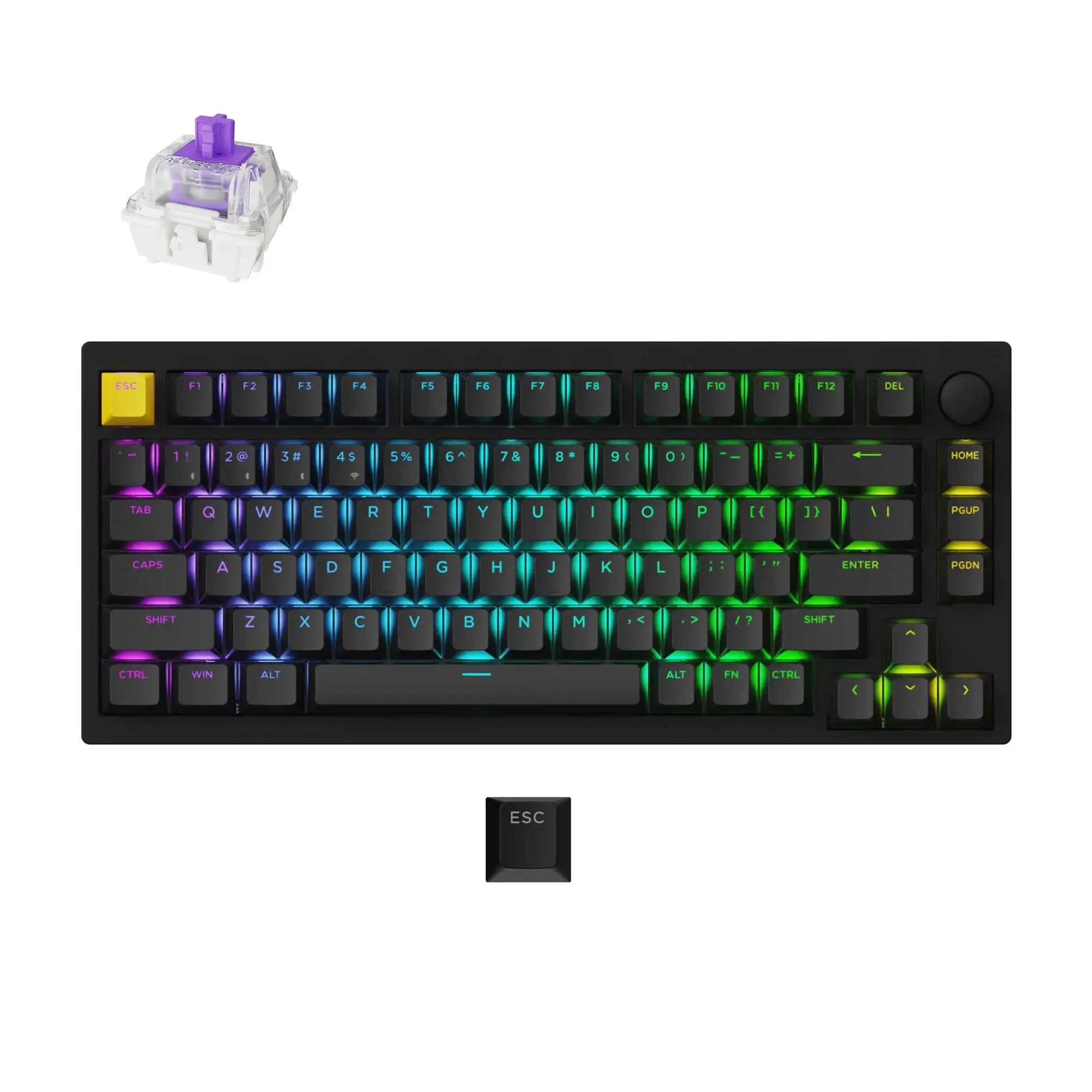 QuanGear P1 HE Wireless Magnetic Switch Gaming Keyboard